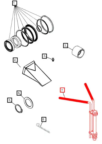 (Sold Out) Mahindra Tractor Cylinder Seal Install Tool ATI65349 Mahindra Direct Parts