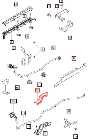 (Sold Out) Mahindra Tractor Fas Harness Channel Cover 007704540D1 Mahindra Direct Parts