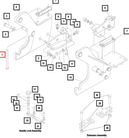 (Sold Out) Mahindra Tractor Hex Head Cap Screw 5 8 11 X 7 5 KMW05452188 Mahindra Direct Parts