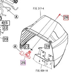 (Sold Out) Mahindra Tractor Ignition Switch w/ Key (Cab Models) 10402881000 Mahindra Direct Parts