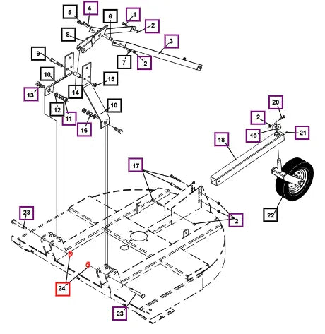 (Sold Out) Mahindra Tractor Klik Pin L1005001087 Mahindra Direct Parts