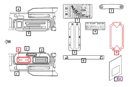 (Sold Out) Mahindra Tractor Label,main 19468776000 Mahindra Direct Parts