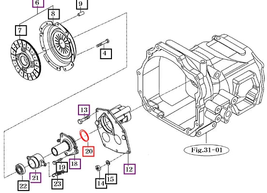 (Sold Out) Mahindra Tractor O-ring Clutch 2810 New V7211031060 Mahindra Direct Parts