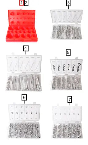 (Sold Out) Mahindra Tractor O-ring, Kit Metric 407pcs L1009900036 Mahindra Direct Parts