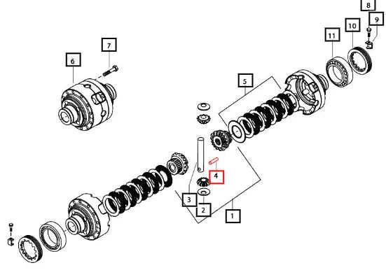 (Sold Out) Mahindra Tractor Pin 006514854U1 Mahindra Direct Parts