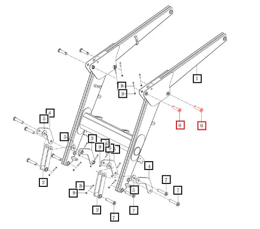 (Sold Out) Mahindra Tractor Pin Assy , 30x123 86652003400 Mahindra Direct Parts