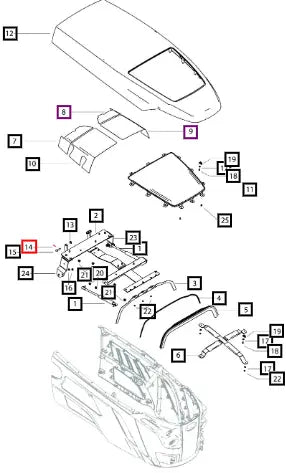 (Sold Out) Mahindra Tractor Pin Cotter SF0901047 Mahindra Direct Parts