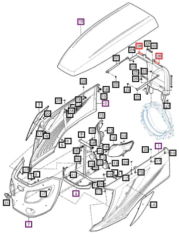 (Sold Out) Mahindra Tractor Pin D10x40 17136052020 Mahindra Direct Parts