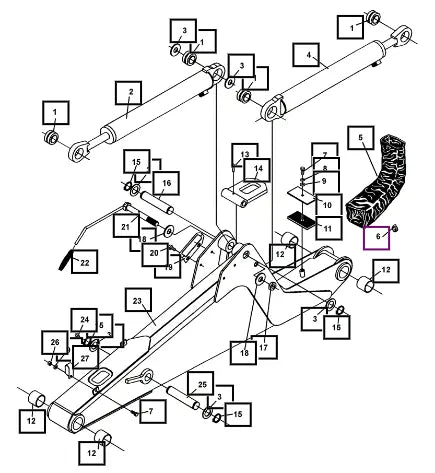 (Sold Out) Mahindra Tractor Pin Kit ATI86315 Mahindra Direct Parts