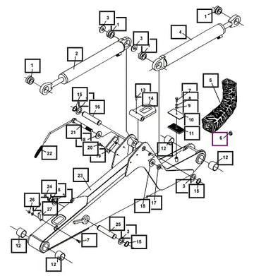 (Sold Out) Mahindra Tractor Pin Kit ATI86319 Mahindra Direct Parts