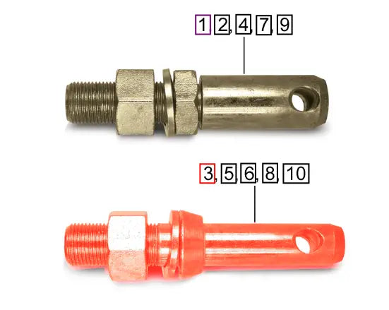 (Sold Out) Mahindra Tractor Pin, Implement Cat#1 Forg L1009900080 Mahindra Direct Parts