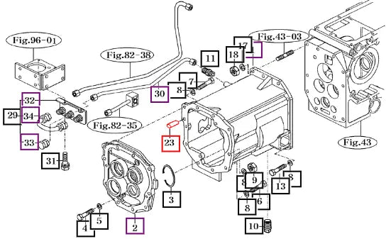 (Sold Out) Mahindra Tractor Pin, Parallel/a 10x40(a) V5201010040 Mahindra Direct Parts