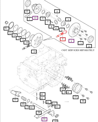 (Sold Out) Mahindra Tractor Pinion, Drive 8t 11103002110 Mahindra Direct Parts
