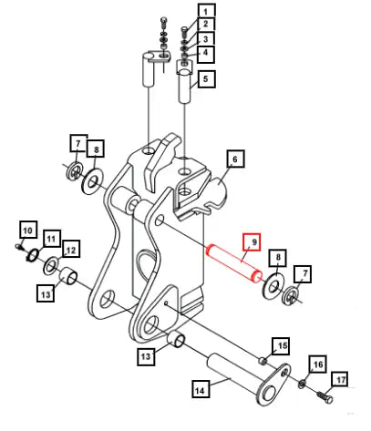 (Sold Out) Mahindra Tractor Pivot Pin ATI86220 Mahindra Direct Parts