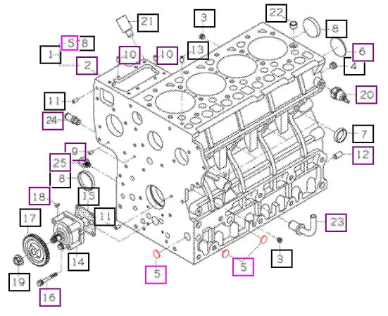(Sold Out) Mahindra Tractor Plug 06311-75018 Mahindra Direct Parts