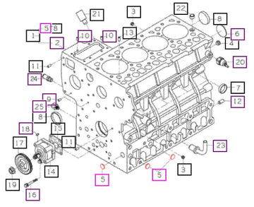 (Sold Out) Mahindra Tractor Plug 06311-75018 Mahindra Direct Parts