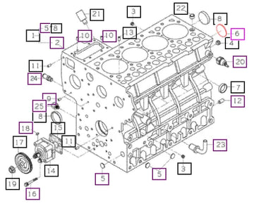 (Sold Out) Mahindra Tractor Plug 06311-75045 Mahindra Direct Parts