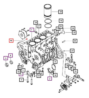 (Sold Out) Mahindra Tractor Plug Tpr Sk Mc16x1.5 St Sl SF1104038 Mahindra Direct Parts