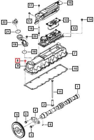 (Sold Out) Mahindra Tractor Screw Hex Fl M6x1x25x8 8 SF0202348 Mahindra Direct Parts