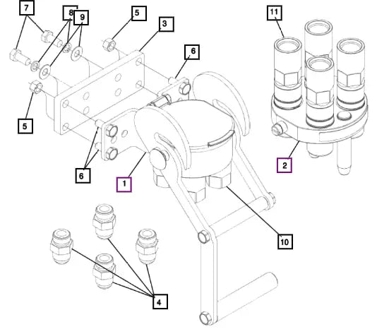 (Sold Out) Mahindra Tractor Seal Kit KMW05806563 Mahindra Direct Parts