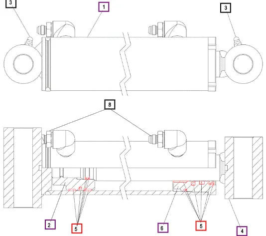 (Sold Out) Mahindra Tractor Seal Kit KMW05902166 Mahindra Direct Parts