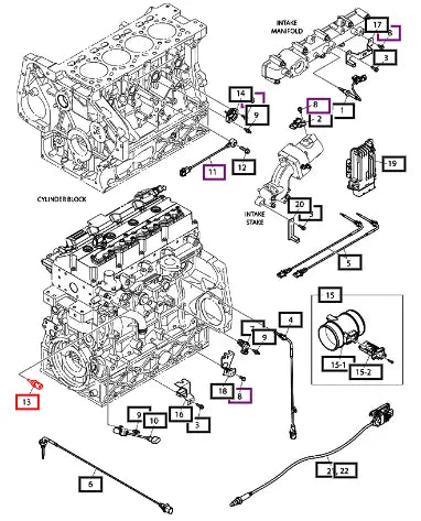 (Sold Out) Mahindra Tractor Sensor, Water Temperature 301317-00014A Mahindra Direct Parts