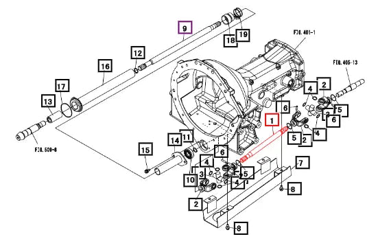 (Sold Out) Mahindra Tractor Shaft A, 4Wd 19482901AG0 Mahindra Direct Parts
