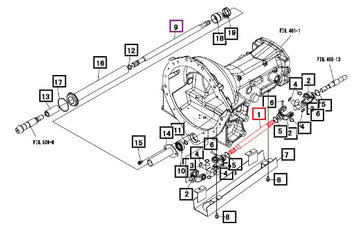(Sold Out) Mahindra Tractor Shaft A, 4Wd 19482901AG0 Mahindra Direct Parts