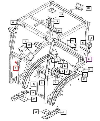 (Sold Out) Mahindra Tractor Spacer 11107035180GB Mahindra Direct Parts