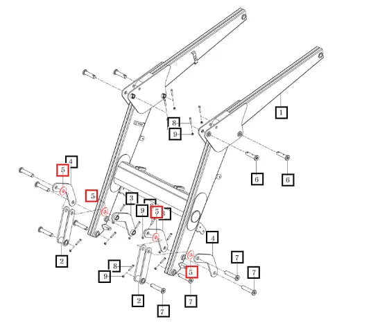 (Sold Out) Mahindra Tractor Spacer 84952004090 Mahindra Direct Parts