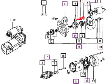 (Sold Out) Mahindra Tractor Spring Set MD602963 Mahindra Direct Parts