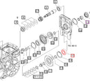 (Sold Out) Mahindra Tractor Transmission Bearing 07510662060 Mahindra Direct Parts
