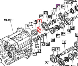 (Sold Out) Mahindra Tractor Transmission Bearing 07510662060 Mahindra Direct Parts