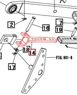 Stabilizer Male End 1538 Mahindra