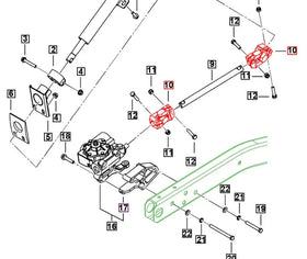 Mahindra Roxor Steering Universal Joint S1104A010071N Mahindra