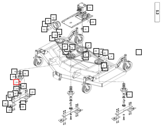 Mahindra Spacer T15005061R