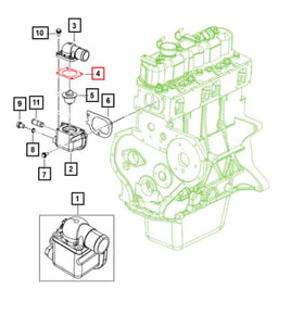 Mahindra Roxor Thermostat Gasket 0311BB0010N Mahindra
