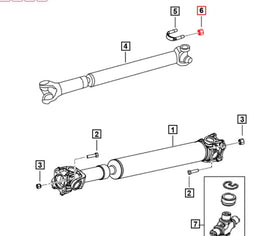 Mahindra Roxor U Joint Strap Nut SF0301075 Mahindra
