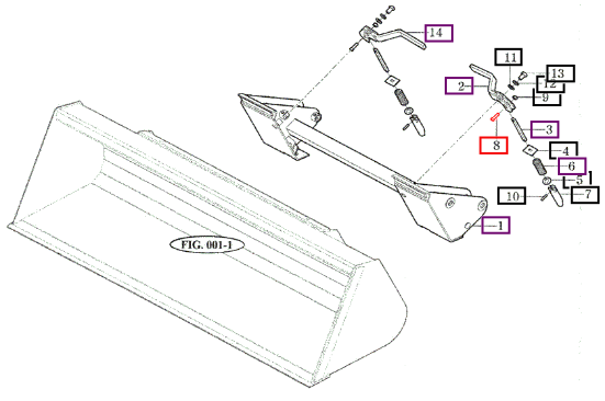 Mahindra Tractor Bolt, Hex V2013610035
