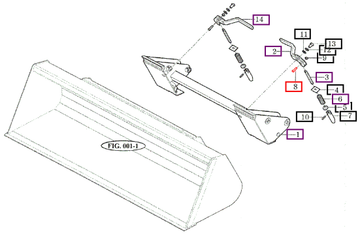 Mahindra Tractor Bolt, Hex V2013610035