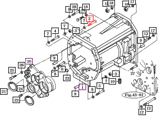 Mahindra Bolt (M12X80) V2013612080