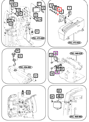 Mahindra Nut(Spec M4) (For Dash Board) V3002600040