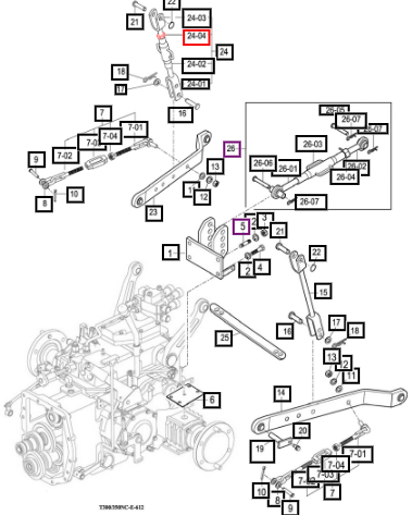 Mahindra Nut, Hex Normal /1 V3003600200