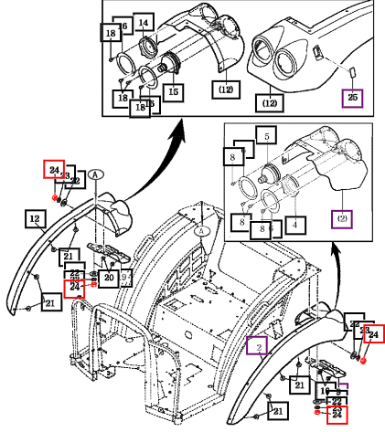 Mahindra Nut, Hex/2 M6 V3013600060