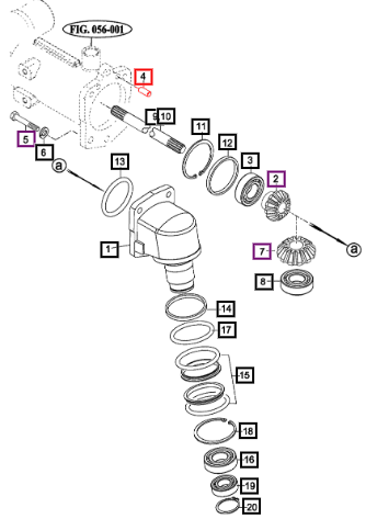 Mahindra Pin, Parallel/a 12x20(a) V5201012020 Mahindra Direct Parts