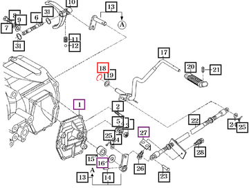 Mahindra C-Type Stop Ring V7041400140
